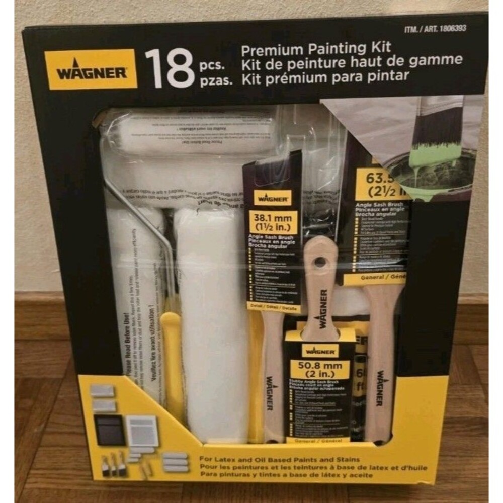 Wagner 18-piece Paint Set . Brand New, House Project